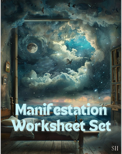 Manifestation Worksheet Set