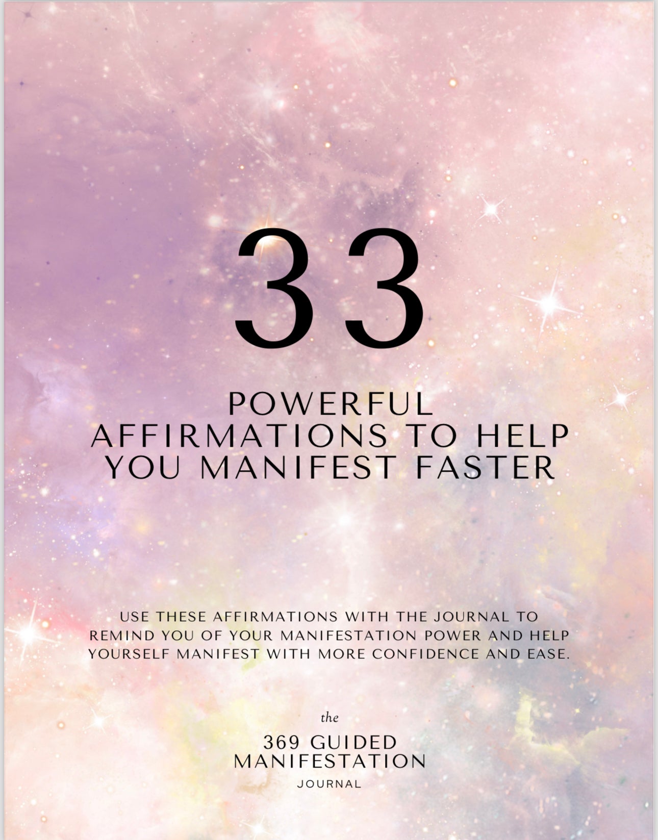 369 GUIDED MANIFESTATION JOURNAL